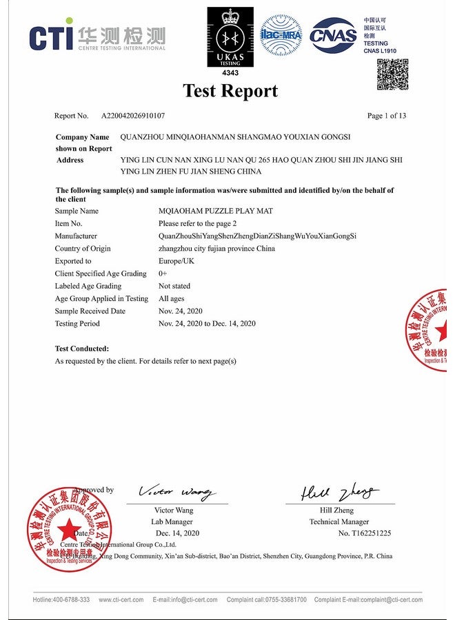 MQIAOHAM® 18 Pieces Puzzle Play Mats, Soft Baby Play Mat, Kids Interlocking Foam Floor Tiles, Toddlers Carpet Playmats G301018-101110112 - Image 5