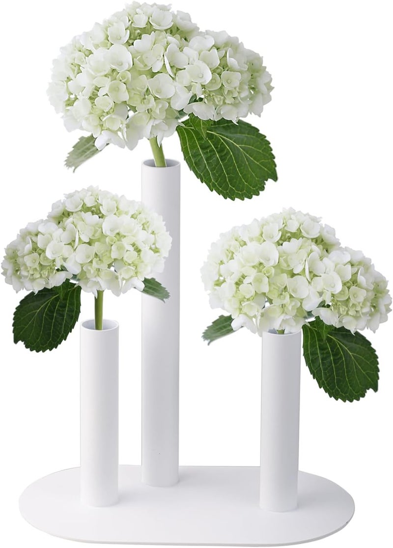 Gartely وعاء زهور رائع للطاولة، ترتيب بطريقة “فلور فروج” (Flower Frog)، وعاء زهور منفرد، مجموعة لتنسيق الزهور، قطعة زينة للحفلات الزفاف، وعاء زهور على طراز الإيكيبانا (Ikebana)، وعاء معدني حديث للزهور والبراعم، مناسب للزفافات وديكور المنزل. - Image 1