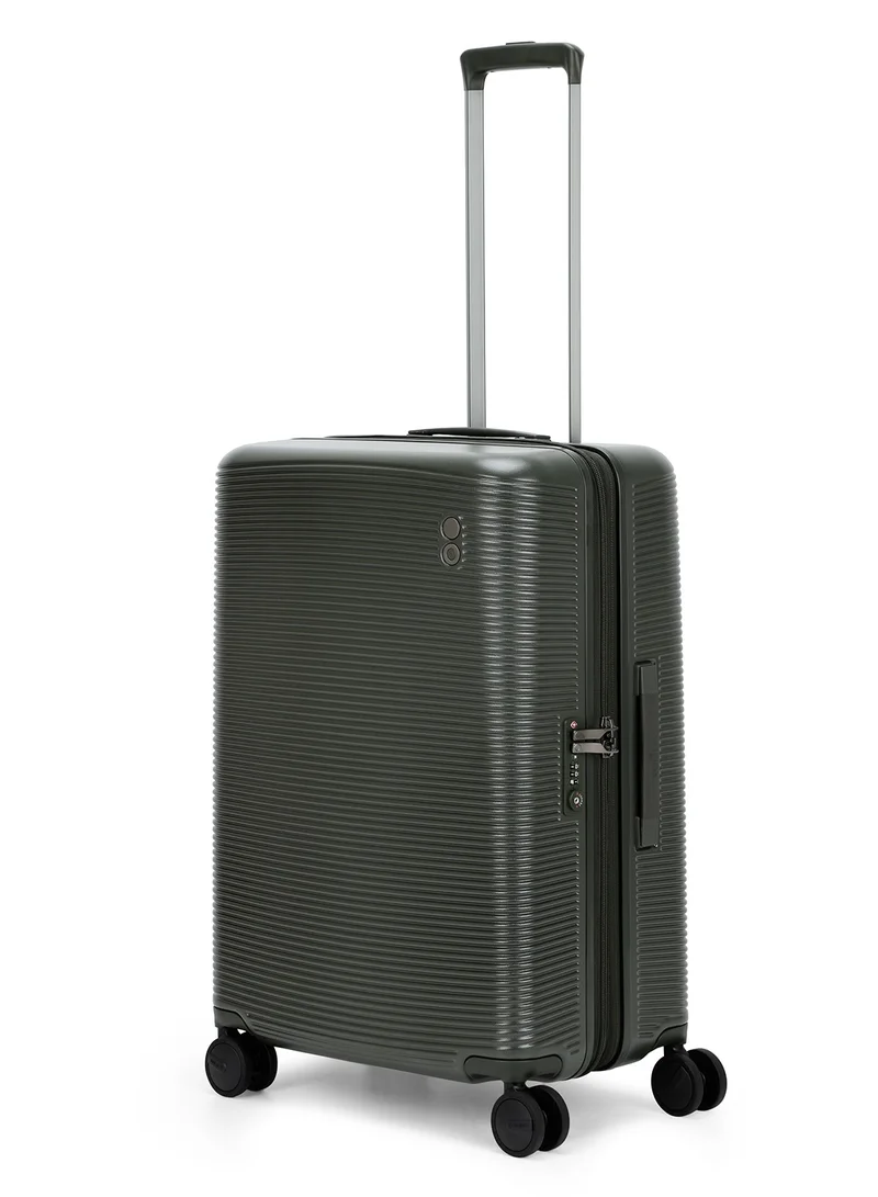 Echolac Ultima 67Cm Check-In Luggage Trolley  Deep Olive