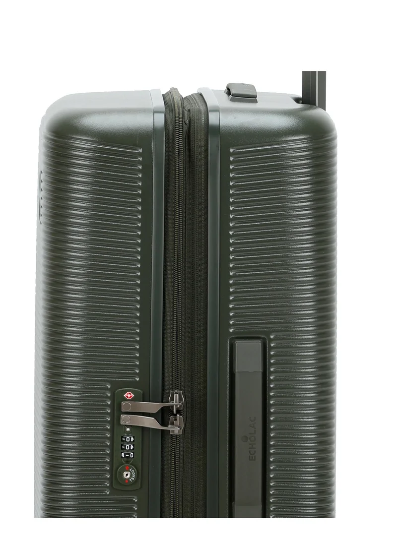 Echolac Ultima 67Cm Check-In Luggage Trolley  Deep Olive
