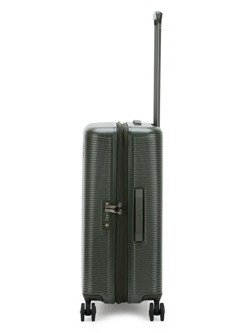 Echolac Ultima 67Cm Check-In Luggage Trolley  Deep Olive