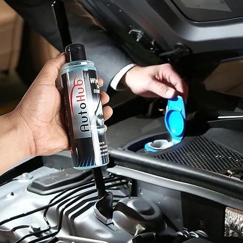 Auto Hub Windshield Washer Fluid for Car, Car Windshield Cleaner Liquid In Concentrate Form (20 ML Enough For 1L Tank) - Instant & Streak Free Car Glass Cleaning from Our Car Wiper Liquid - Image 2