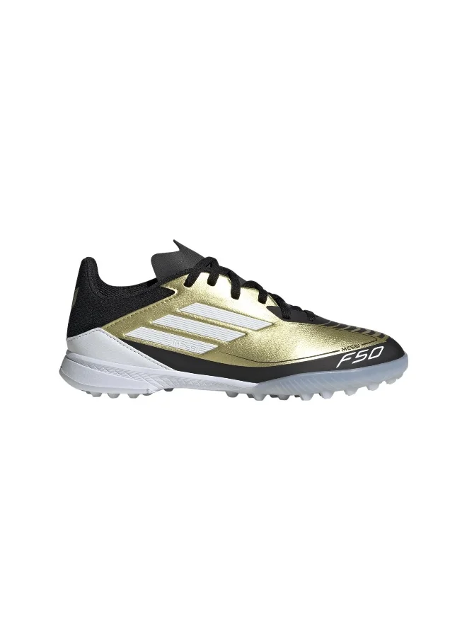 اديداس adidas F50 League Tf J Messi Beige Football Shoes 10K