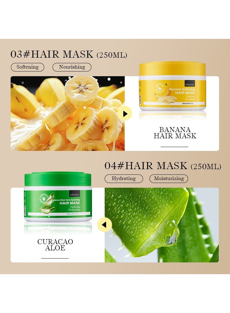 Kormesic قناع شعر مرطب للألوة فيرا 250 مل-مهدئ ومرطب - Image 2