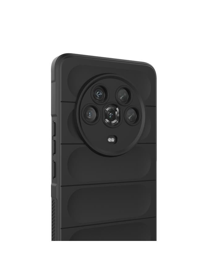اس-توب جراب لهاتف Honor Magic4 Magic Shield TPU + جراب هاتف من الفلانيل - Image 5