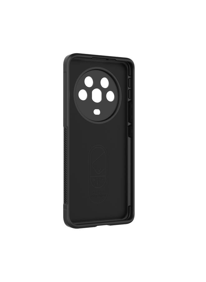 اس-توب جراب لهاتف Honor Magic4 Magic Shield TPU + جراب هاتف من الفلانيل - Image 4
