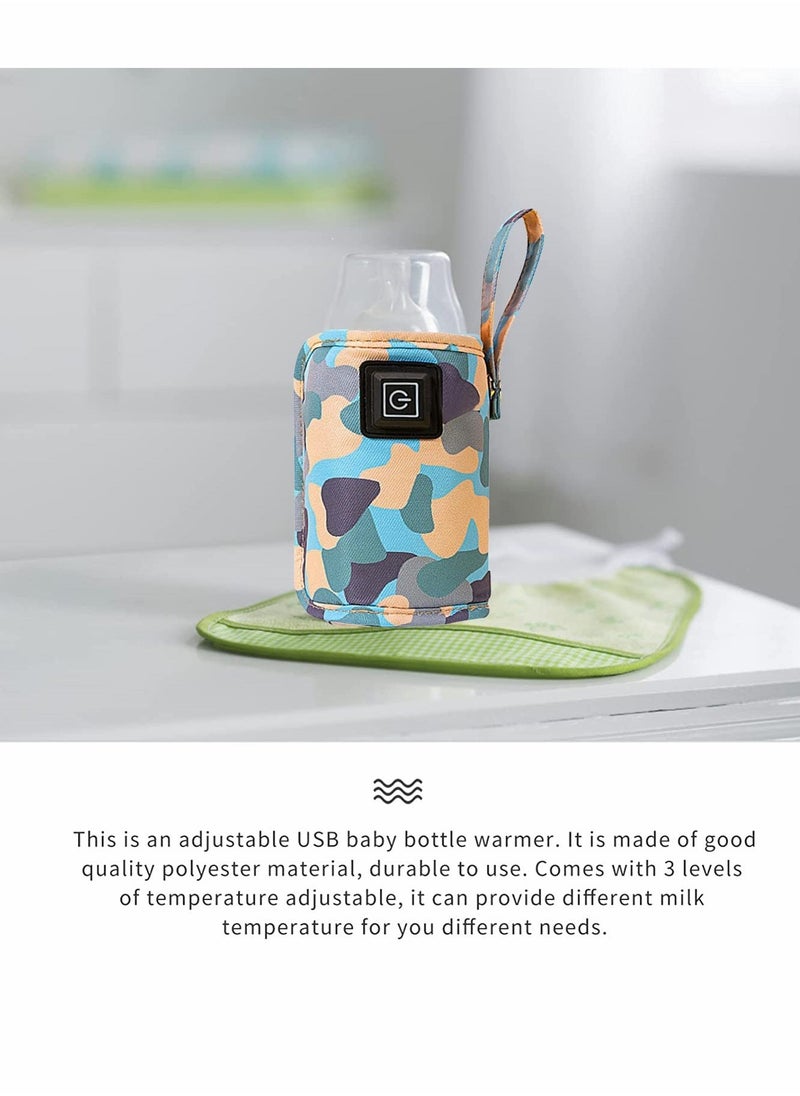 غطاء عازل لسخان زجاجة الرضاعة، عازل زجاجة رضاعة محمول USB - Image 3