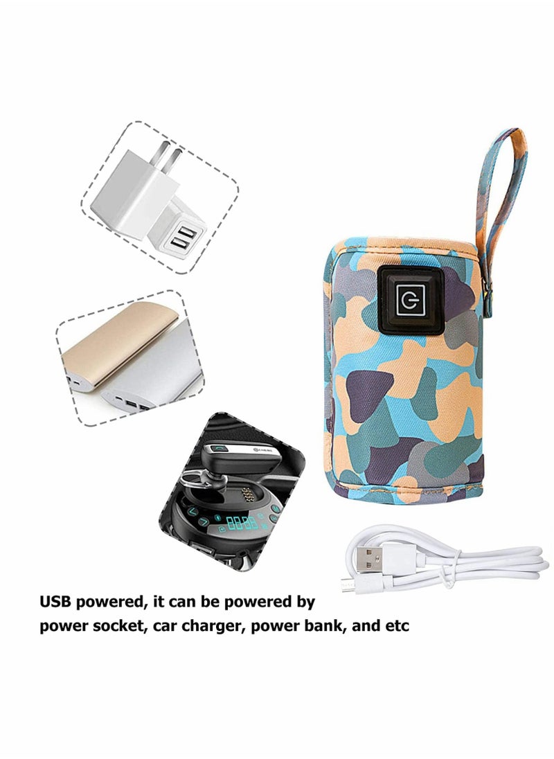 غطاء عازل لسخان زجاجة الرضاعة، عازل زجاجة رضاعة محمول USB - Image 5