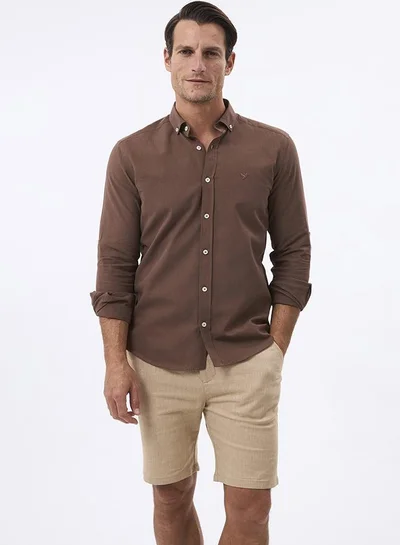 FELIX HARDY Linen Blended Shirt for Men