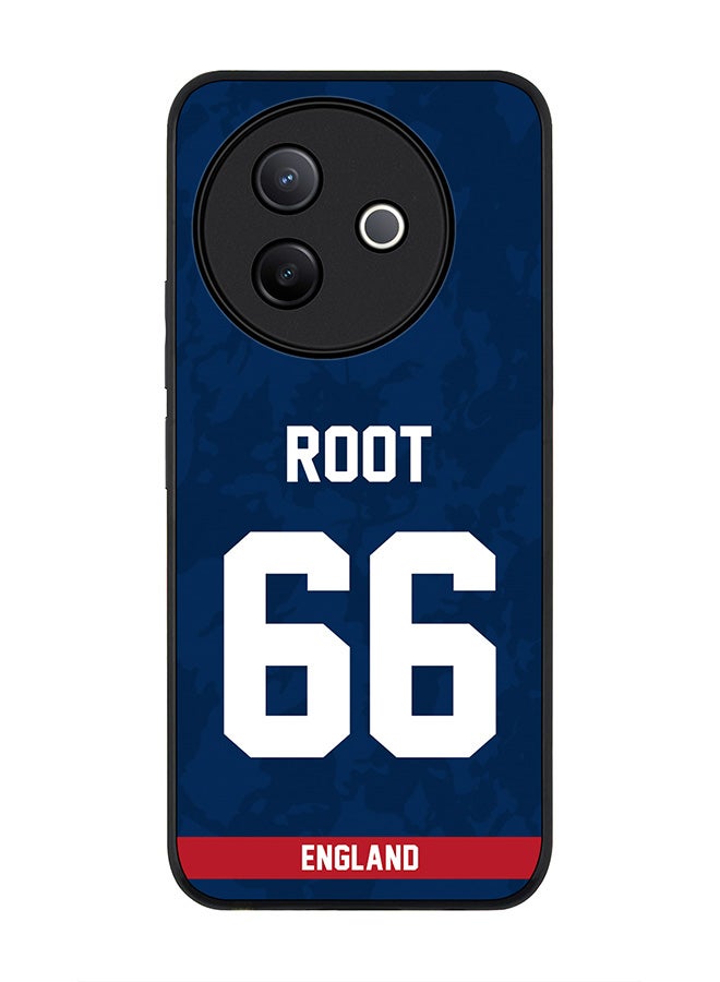 Stylizedd For Vivo Y39 5G / vivo Y300i 5G Case,Slim fit Camera Protection, Shockproof Thin Phone cover  - England Joe Root, Jersey No 66 - Image 1