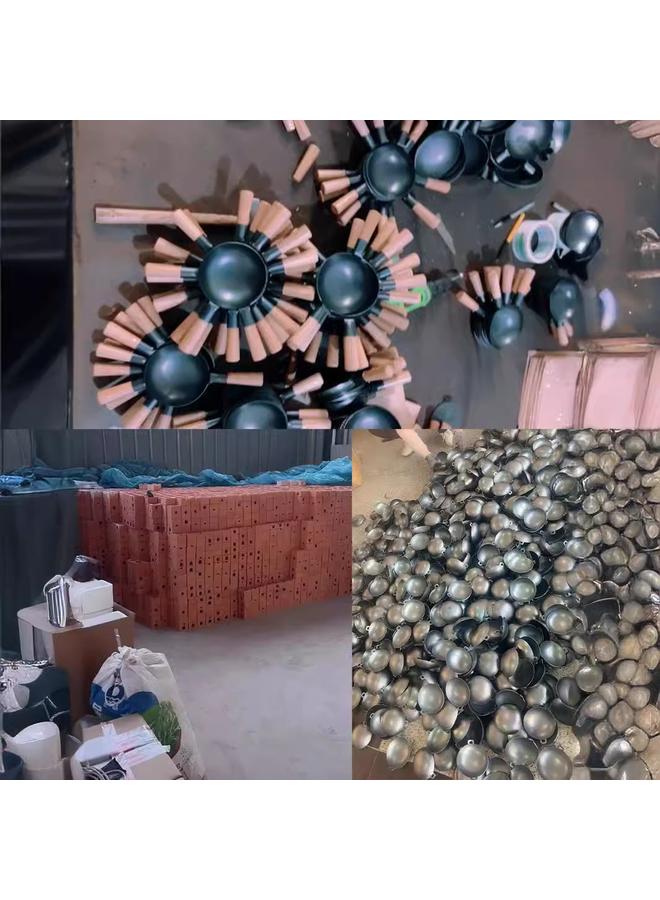 Bluejw Net Red Hot Stall Mini Kitchenette Real Cooking Food Play Full Set Of Miniature Iron Pot Steamer Frying Pan Stove Manufacturers - Image 3