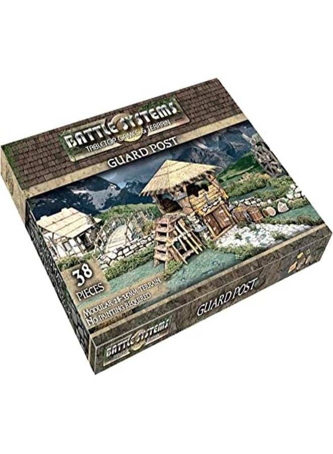 Battle Systems Fantasy Terrain Guard Post - 28-35mm DND D&D RPG Wargames Historical/Fantasy Card Scenery - Image 4