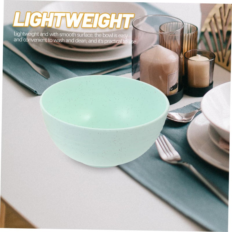 Unbreakable Rice Bowls 4 Pack Microwave and Dishwasher Safe for Pasta Salad Desserts - Image 4