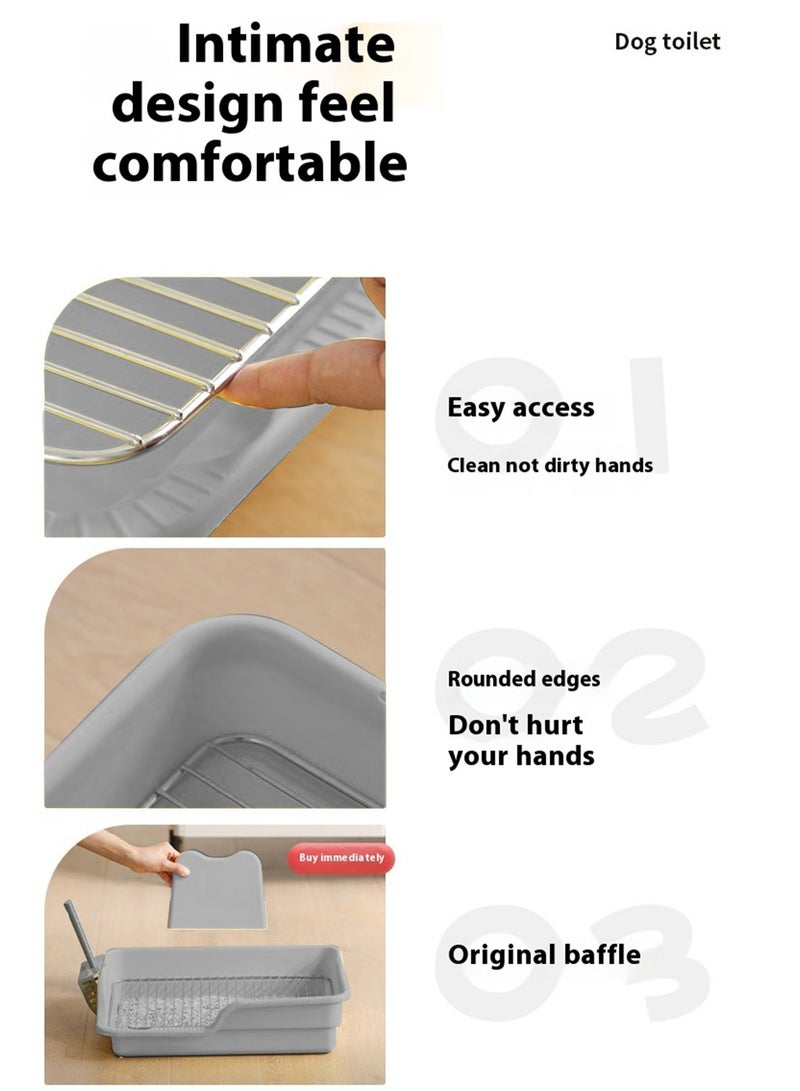 Kidle Dog Toilet Cat Potty Dog Potty Training Pad Puppy Tray Indoor Washable Pet Toilet - Image 3