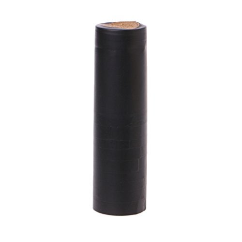 CALANDIS® 100 Pieces Wine Bottle Heat Shrink PVC Capsules Sealing Cover Black 32mm - Image 3