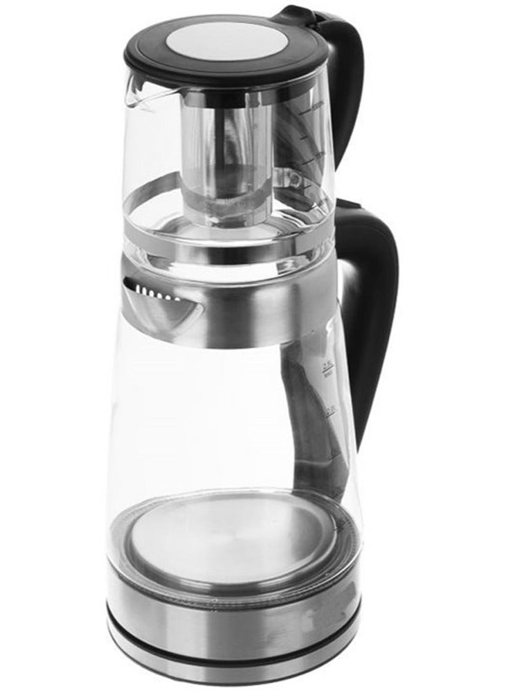 DubaiGallery Tea Kettle 2 Liter With Tea Pot - KD5005  - Image 2