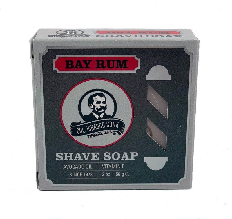 Colonel Conk Col. Conk Bay Rum Glycerine Shave Soap