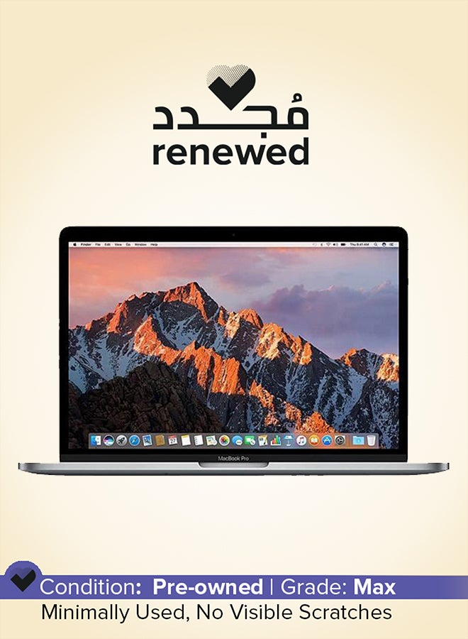 ابل  مجدد - لابتوب ماك بوك برو A1706 (2017) بشاشة 13.3 بوصة، مع معالج إنتل كور i5/الجيل السابع/ذاكرة RAM 8GB/قرص SSD سعة 512GB/رسوميات إنتل إيريس بلس 1.5GB - Image 1