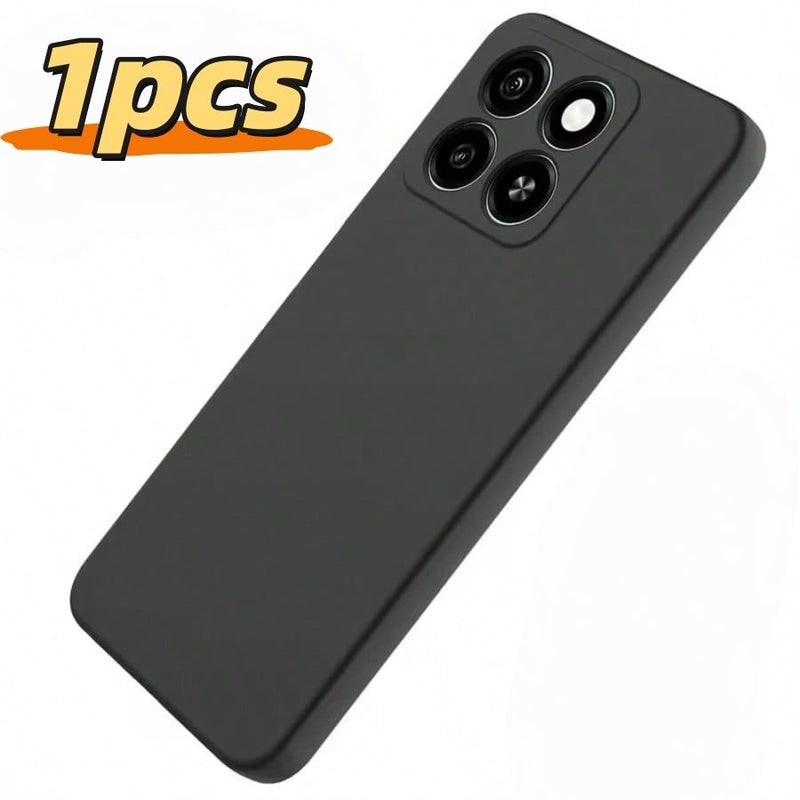 An Anti Yellow TPU Phone Case for Transsion Hot 50 Pro Plus 4G Black - Image 1