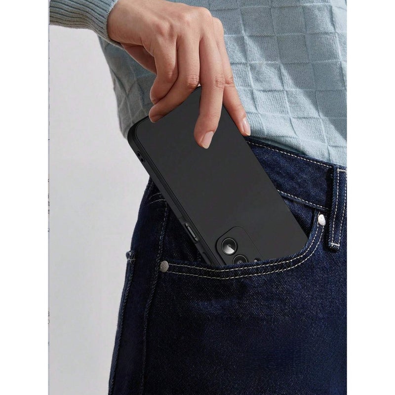 An Anti Yellow TPU Phone Case for Transsion Hot 50 Pro Plus 4G Black - Image 2