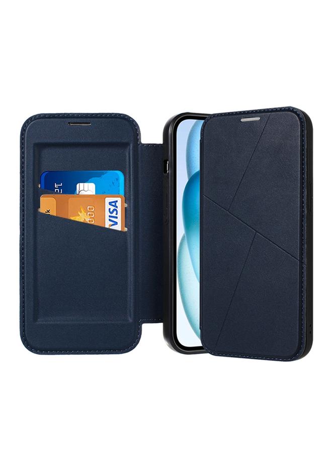 Zaboon Case For iPhone 13 Pro Max Magnetic Armor Series RFID Card Slots Leather Phone Case - Image 1