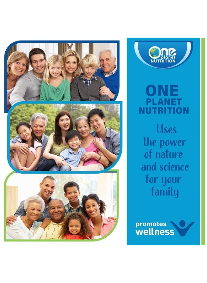 One Planet Nutrition Nano Curcumin 500mg — Turmeric Curcumin Gluten Free Water Soluble Nano Supplements for Better Absorption, Turmeric Capsules Gluten Free - 120 Veggie Capsules, Up to 4 Months Suppl - Image 5