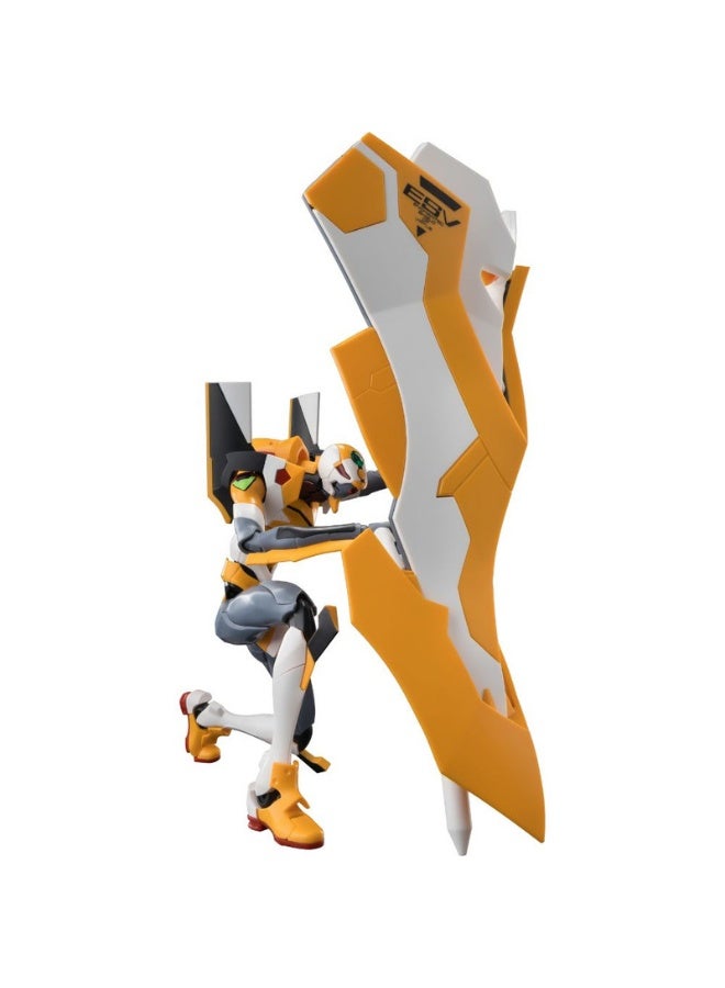 Blokees Evangelion Model Kit DX EVA Unit 00 Prototype | Buildable Mecha Action Figure with Launch Base, Weapons & Umbilical Cable | Snap-Fit Anime Robot Kit for Ages 14+ - Image 3