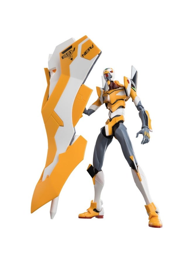 Blokees Evangelion Model Kit DX EVA Unit 00 Prototype | Buildable Mecha Action Figure with Launch Base, Weapons & Umbilical Cable | Snap-Fit Anime Robot Kit for Ages 14+ - Image 2