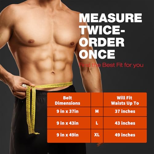 AMZBOSS Waist Trainer for Women & Men, Waist Sweat Band, Belly Band Sweat Belt, Stomach Wrap, Body Shaper Belt with Pocket (Black, Medium) - Image 5