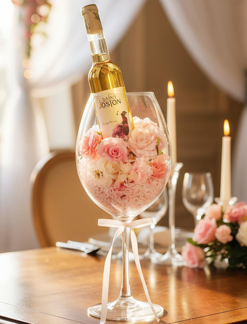 NiHome Artisan 100oz Hand-Blown Giant Wine Glass for Celebrations & Gatherings, 15" Tall 4.5" Mouth Italian Design Large Capacity Crystal Stemware, Elegant Lead-Free Glassware Eco-Friendly Packaging - Image 3