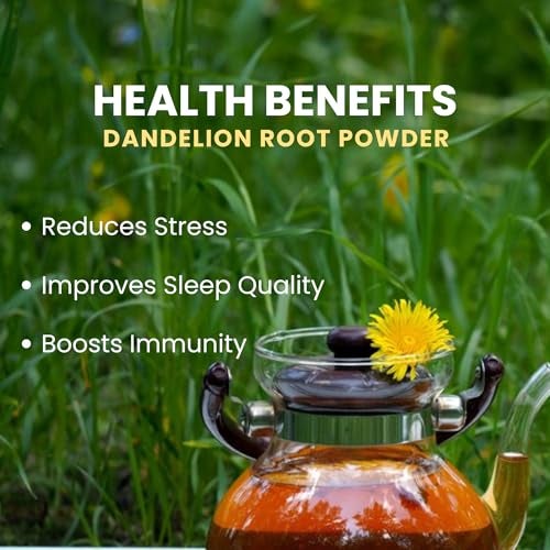 Nutrissential Kashmir Pure Dandelion Root Tea Powder, 50 g - Image 5