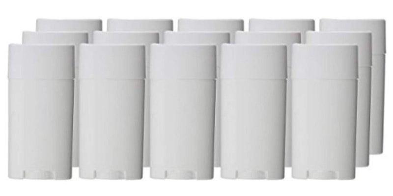 tupwel Wholesale 15ML BPA Free White Empty Plastic Oval Deodorant Containers Lip Balm Tubes Lipstick Tube For Crayon Chapstick Homemade(10PCS) - Image 4