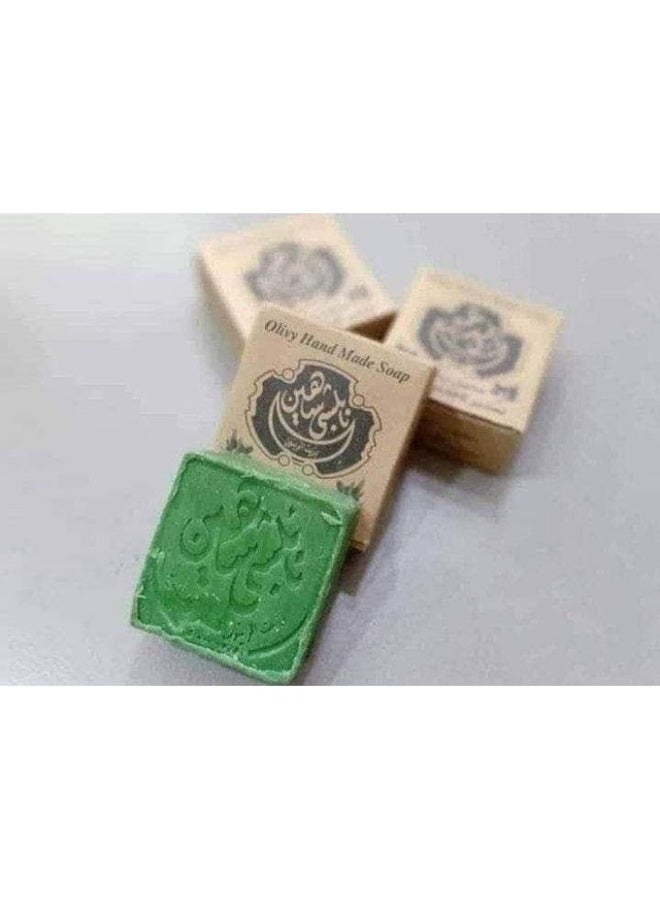 Nabulsi Shaheen Soap with Olive Oil - Natural Lightening and Complete Care for Skin and Hair - Image 3