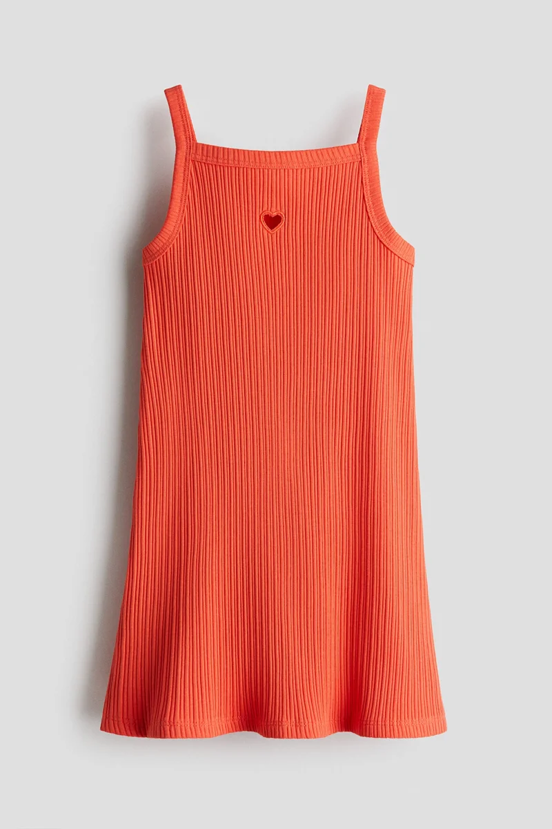 H&M Ribbed strappy dress