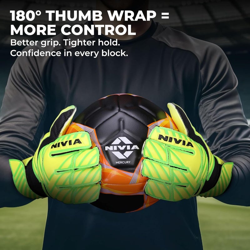 Nivia Ditmar Spider Goalkeeper Gloves - Image 2