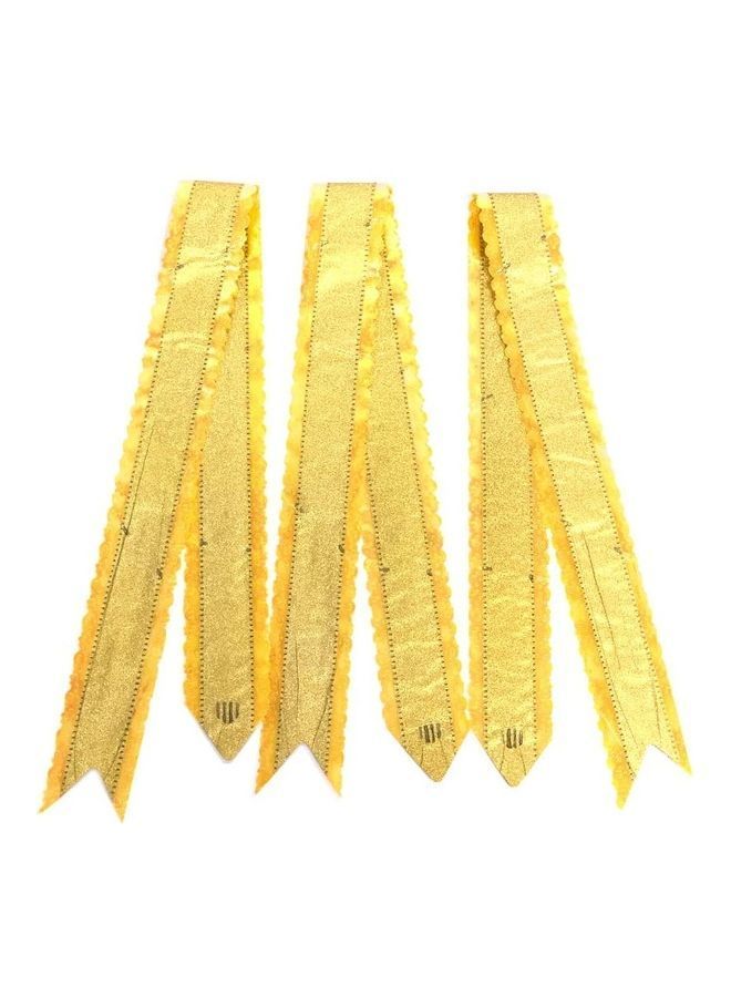 NIBEMINENT 50-Piece Gift Wrapping Pull Bows Set Gold - Image 3