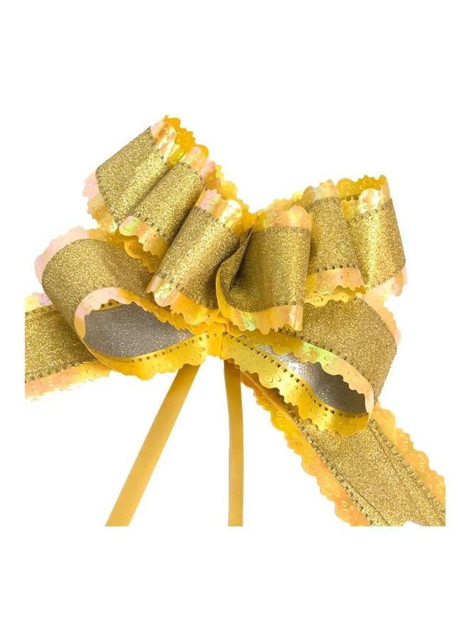 NIBEMINENT 50-Piece Gift Wrapping Pull Bows Set Gold - Image 2