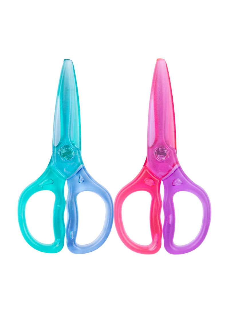 Deli E6067 School Scissors (120mm) - Assorted Colors - Image 1