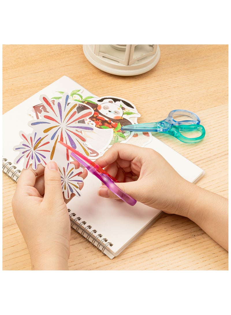 Deli E6067 School Scissors (120mm) - Assorted Colors - Image 3