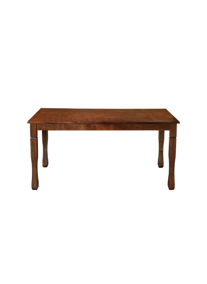 ROYALOAK Johor Wooden 6 Seater Dining Table with Veneer Finish (160 x 76.5 x 90cm)  - Image 2