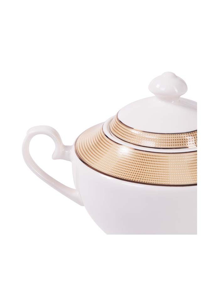 Fissman Sugar Bowl Versailles Microwave and Dishwasher Safe, Sweetener Dispenser For Tea and Coffee, Durable, Storage Tank For Salt, Pepper And Spices, Seasoning Pot For Kitchen 500ml - Image 2