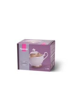 Fissman Sugar Bowl Versailles Microwave and Dishwasher Safe, Sweetener Dispenser For Tea and Coffee, Durable, Storage Tank For Salt, Pepper And Spices, Seasoning Pot For Kitchen 500ml  - Image 4
