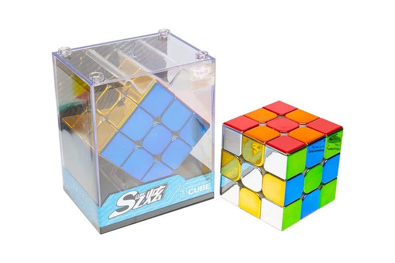 Cuberspeed Cyclone Boys Metallic 3x3 Speed Cube Shiny Cube Mirror Reflective stickerles Puzzle - Image 5