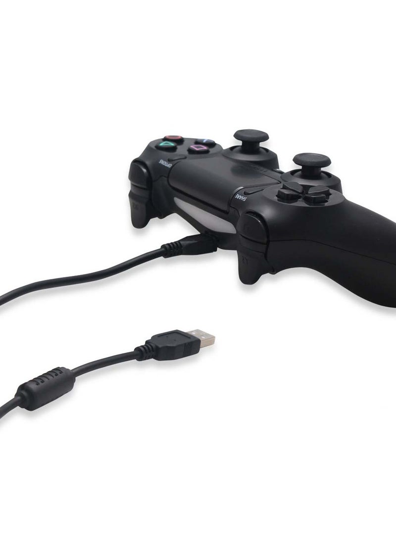 6.6 FT PS4 Controller Charger Cable, USB Data Cable for P4 Host and Handle