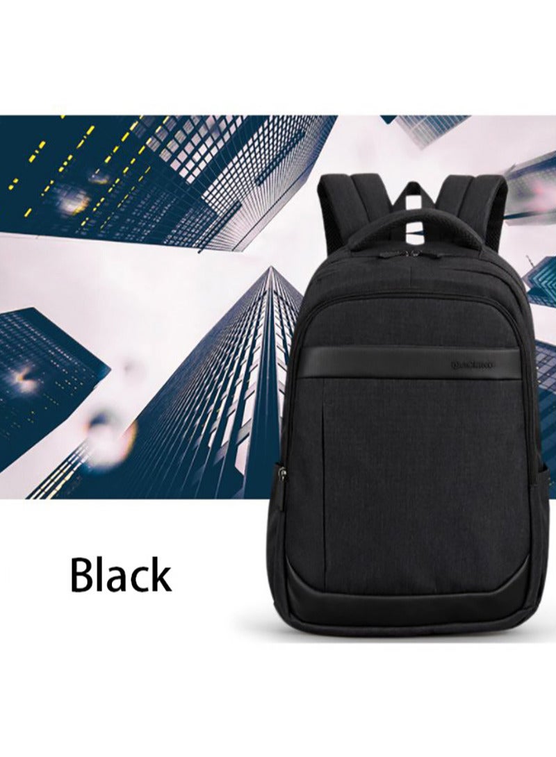 AOKING Laptop Backpack,Business Travel Anti Theft Slim Durable Laptops Backpack ,Water Resistant College School Computer Bag for Women & Men Fits 15 Inch Laptop and Notebook - Black - Image 3