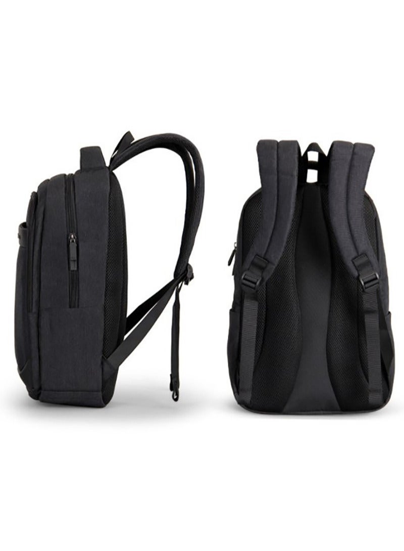 AOKING Laptop Backpack,Business Travel Anti Theft Slim Durable Laptops Backpack ,Water Resistant College School Computer Bag for Women & Men Fits 15 Inch Laptop and Notebook - Black - Image 4