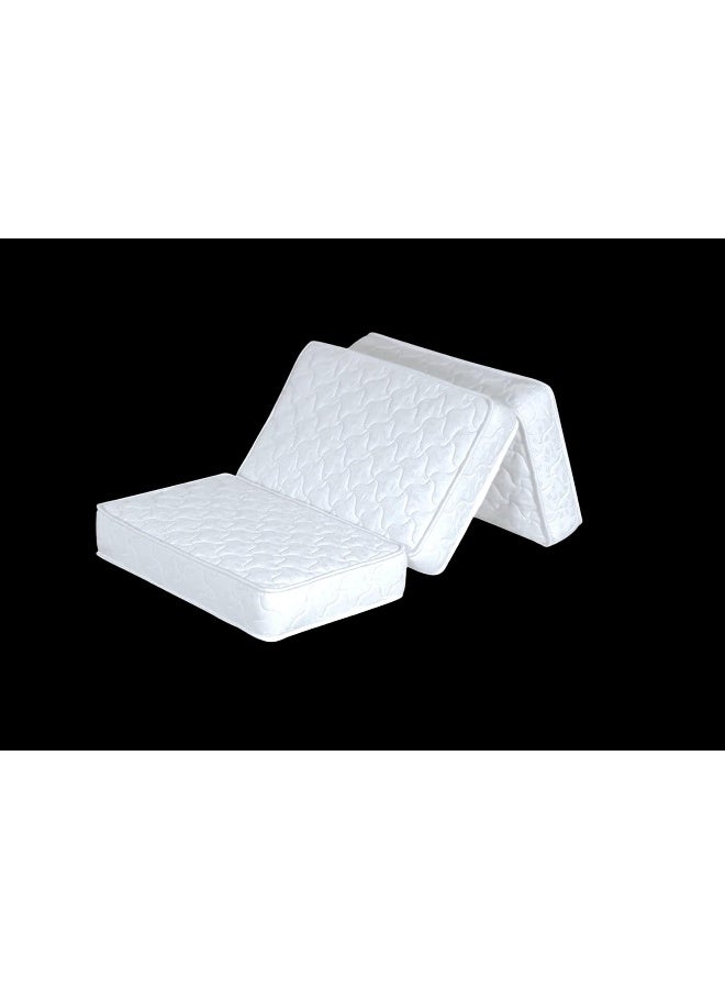 R2R Furniture Comfiio Medicated Foldable Mattress, Size Width 90 X Length 180 X Thickness 7Cm With Memory Foam