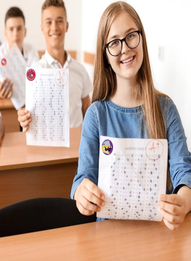 ملصقات مكافآت هوكسبور، 2000 قطعة، 4 لفات، ملصقات تحفيزية للمعلمين بتصاميم حيوانات، مناسبة لمستلزمات الفصول الدراسية المدرسية - Image 4