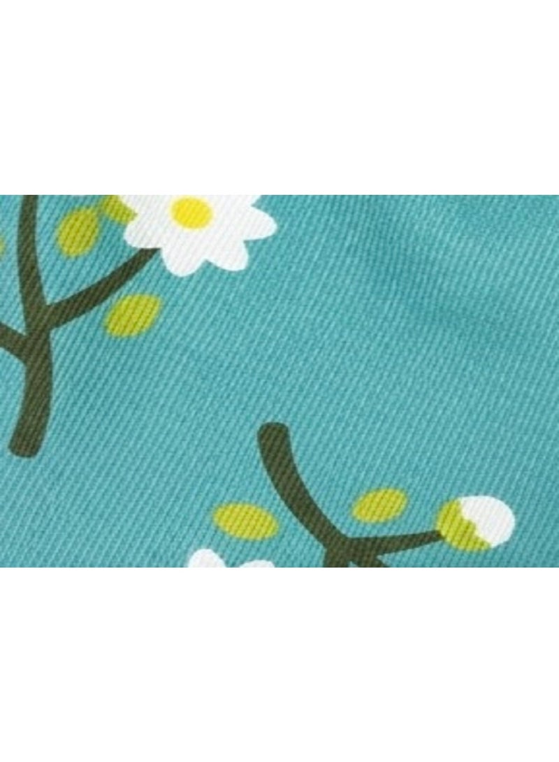 فستان بناتي مبطن من الداخل بلا أكمام برقبة دائرية - Image 3