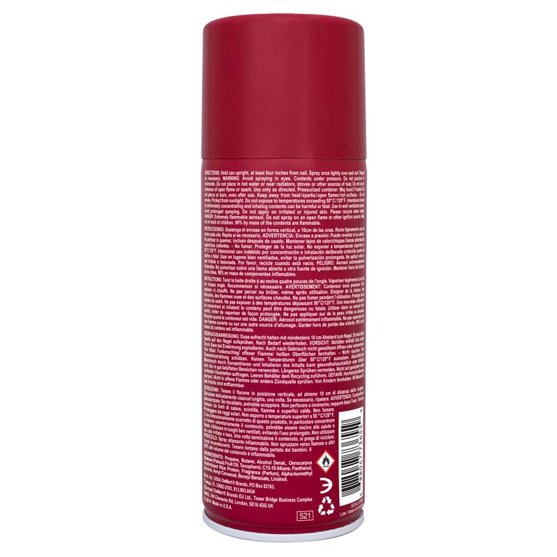 Demert Brands Nail Enamel Dryer Manicurist's Finishing Spray - 7.5 fl oz Spray Can - Fast Drying - Image 2